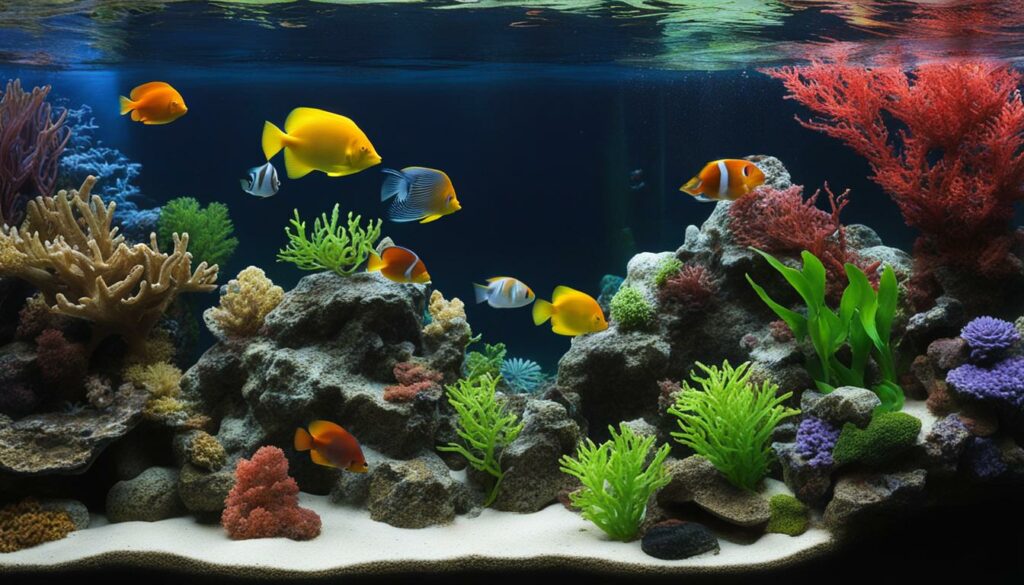 aquarium decoratie