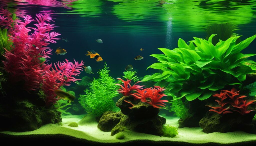 licht voor aquariumplanten en CO2 voor planten