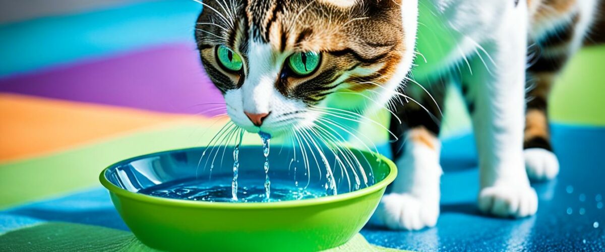 Kat Drinkt Veel Water