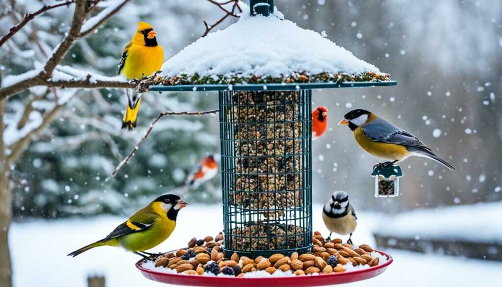Vogelvoeding voor de winter